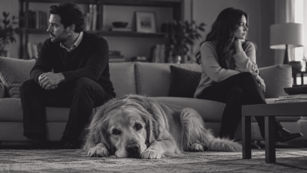 Dog between separating spouses in British Columbia